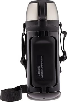 TIGER MHK-A152XC Tiger Water Bottle, 59.1 fl oz 1,500 ml Cup, Large Capacity, Stainless Steel Bottle, Vacuum Insulated Bottle, Hot and Cold Retention, Clear Stainless Steel