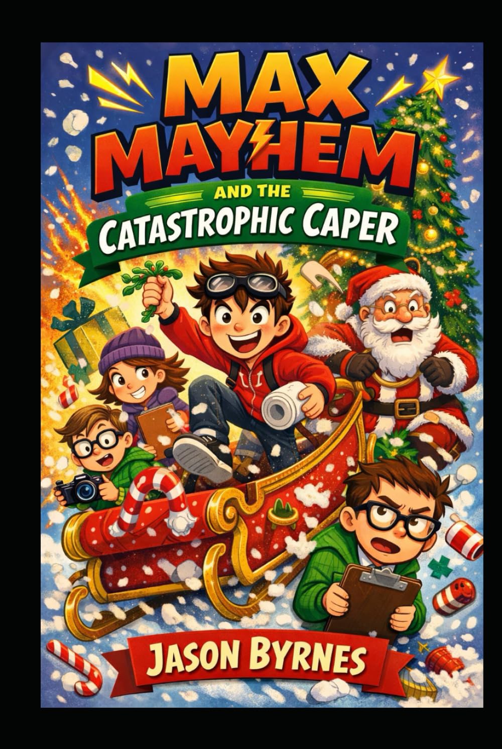Max Mayhem and the Catastrophic Christmas Caper: A Hilarious Christmas Adventure Full of Pranks, Chaos and Custard (Max Mayhem and the Mischievous Squad)