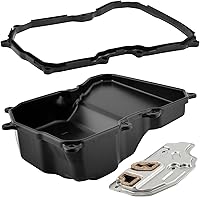 Vista 2 de BOXI 09G321361A Cárter de aceite de transmisión automática con junta y kit de filtro compatible para Volkswagen Beetle CC para Jetta Golf