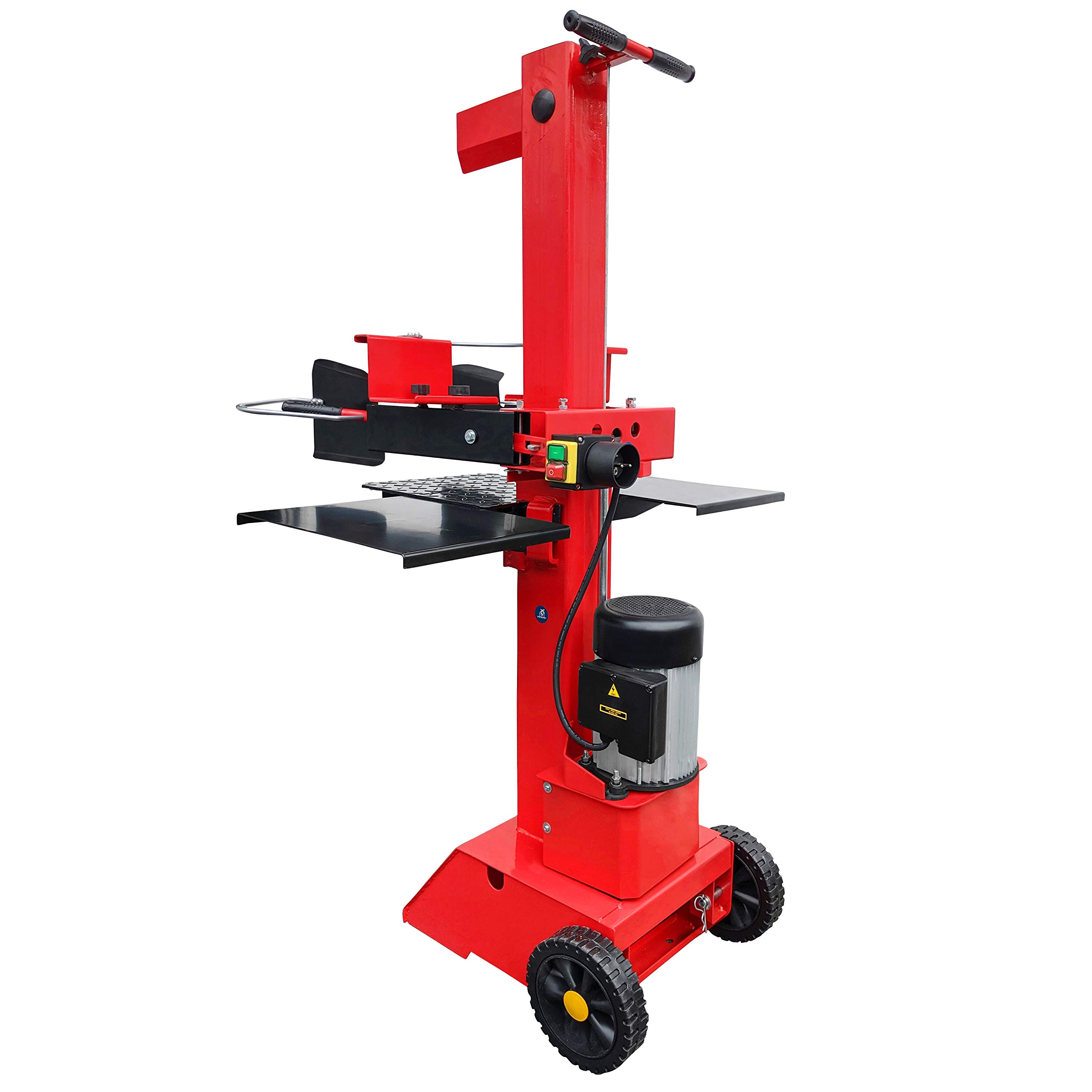 CROSSFER Holzspalter LS8T-400V/PRO/Hydraulikspalter 8 Tonnen Spaltkraft / 400V Motor 3,5 kW/Auto-Rücklauf mit stufenlosem Rücklaufstopp / 55 cm Spaltlänge/Spaltgut Ø max. 30 cm