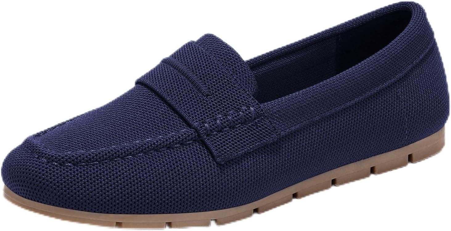 Vespiero Loafers for Women Comfortable Slip on Work Flats Shoes Womens Dressy Casual Walking Shoes