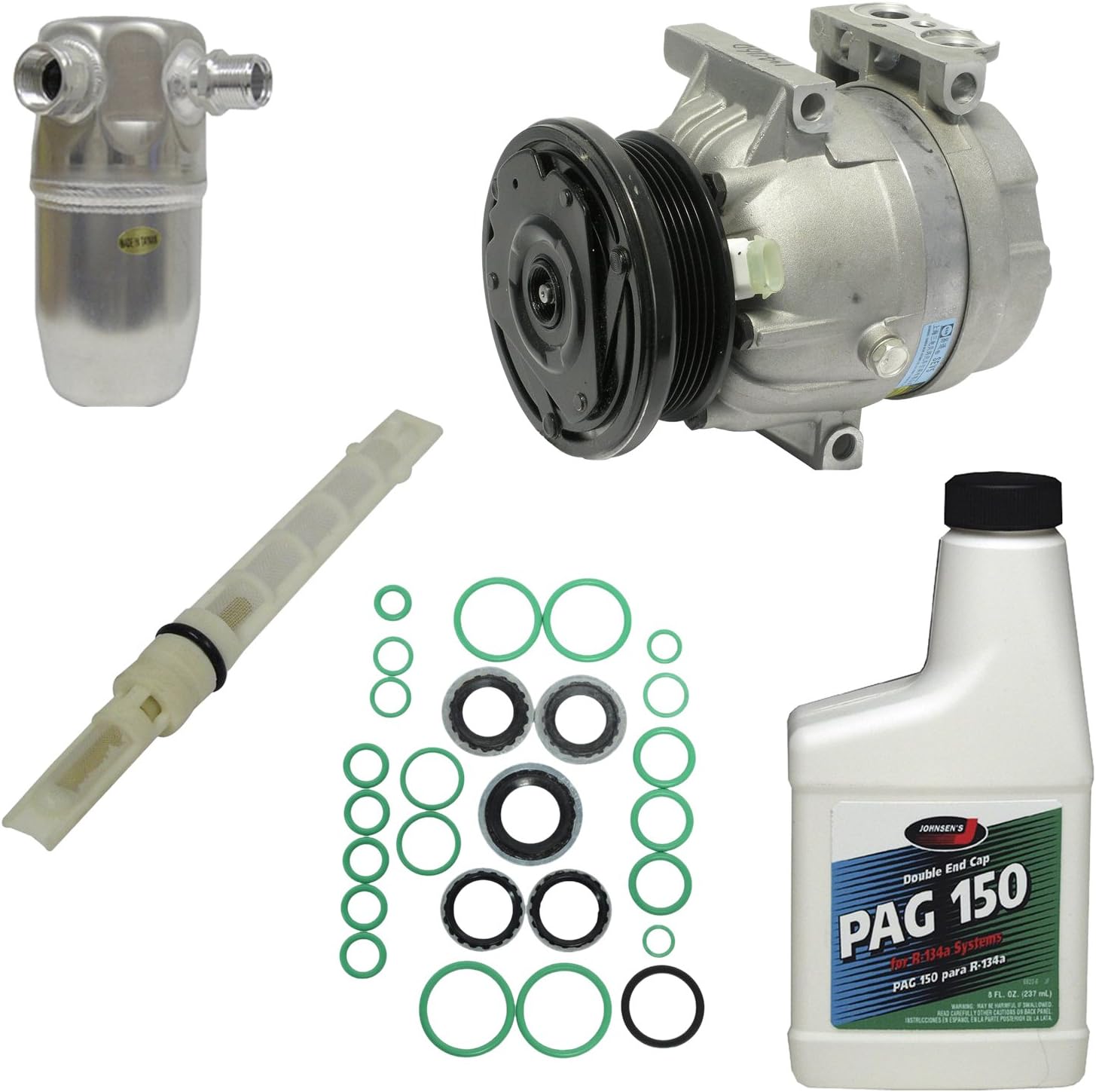 Universal Air Conditioner KT 3662 A/C Compressor and Component Kit