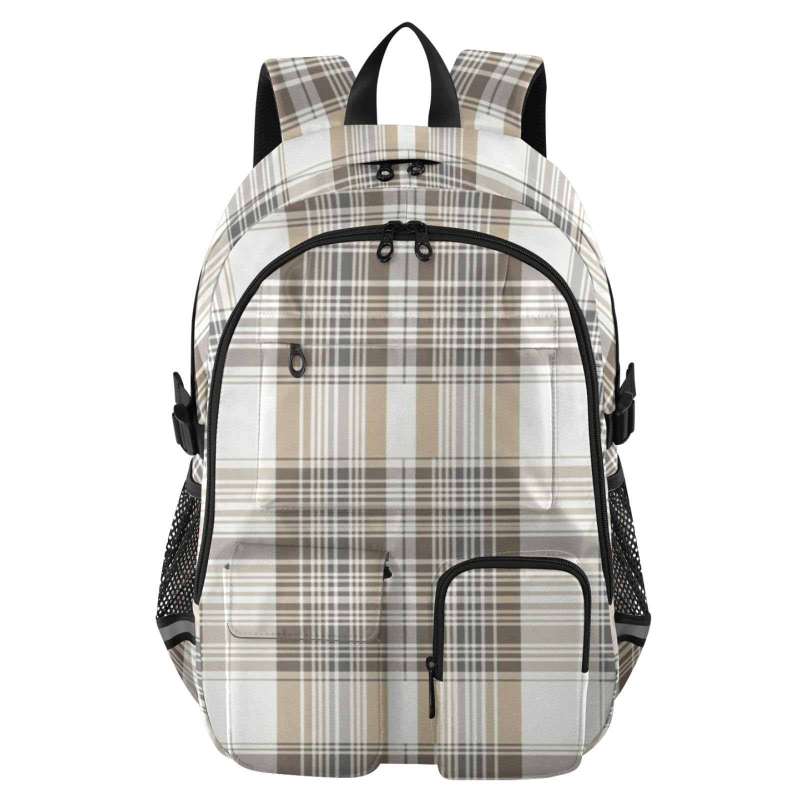 Mochila de viaje grande que protege tu laptop de 17.5 pulgadas en el trayecto de la universidad 8