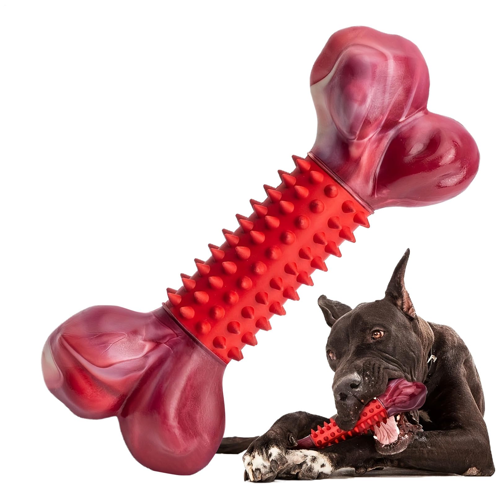 Jouet en os à mâcher pour chien de grande taille et chiot robuste