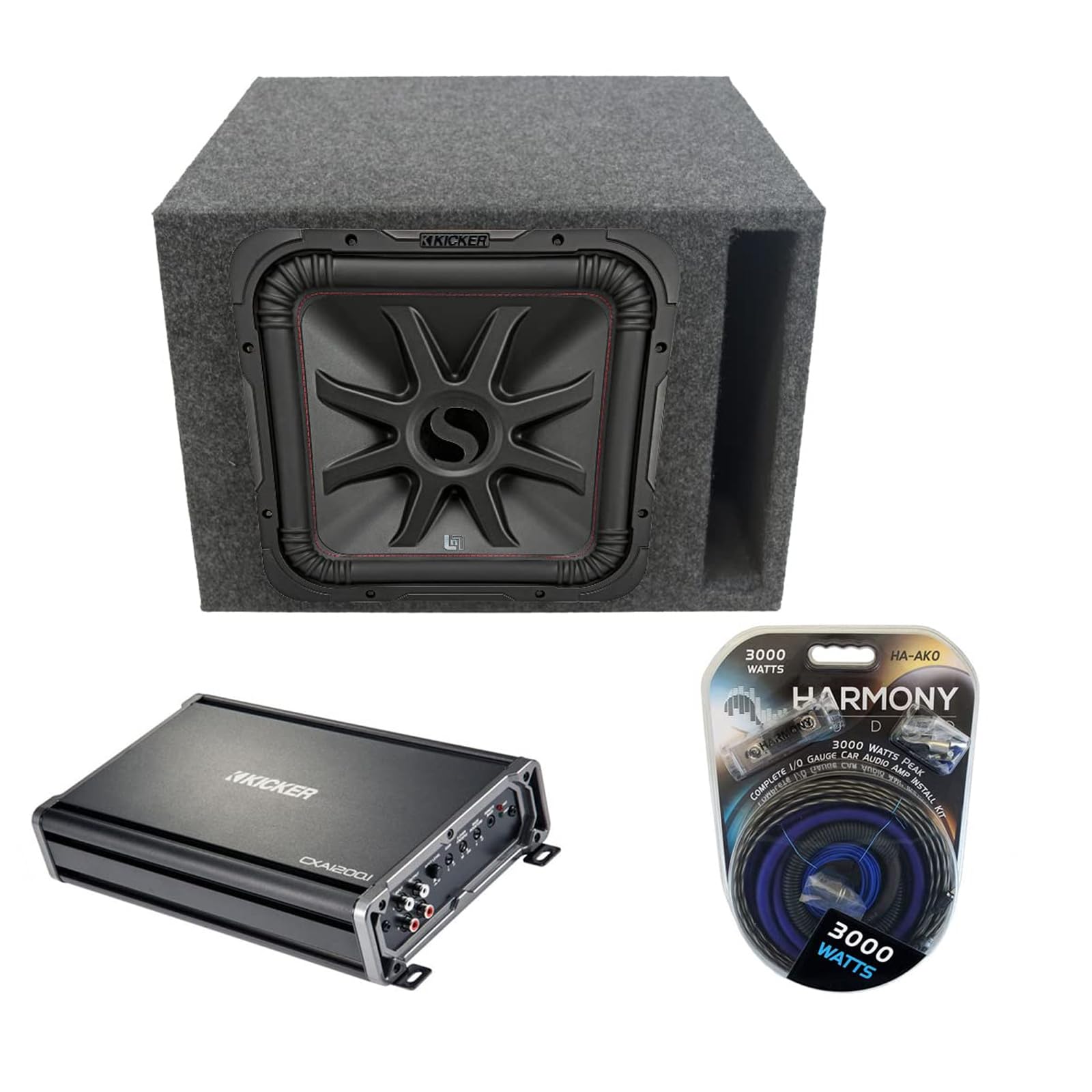 KICKER 45L7R154 Car Audio L7R Square 15