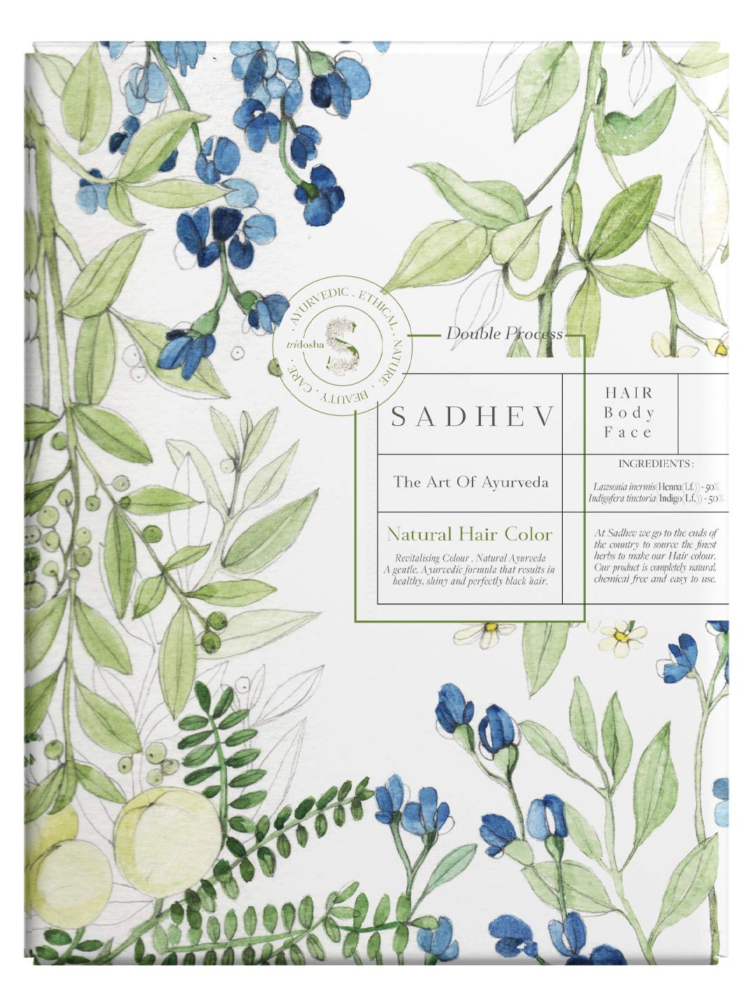 SadhevAyurvedic Hair Colour - Double Process