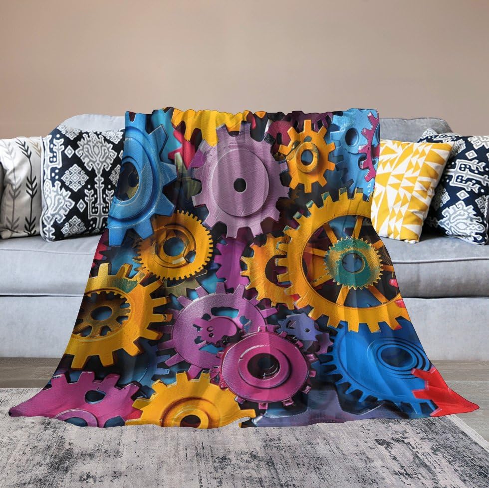 Couverture douce engrenage en micro-fleece haut de gamme