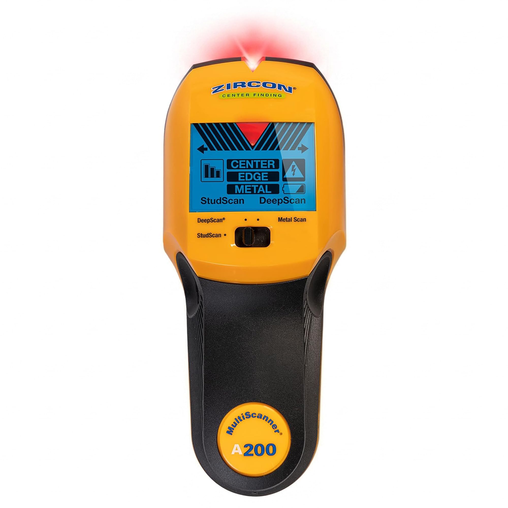 Zircon® MultiScanner™ A200 Stud Finder with Metal &amp; Live Wire Detection