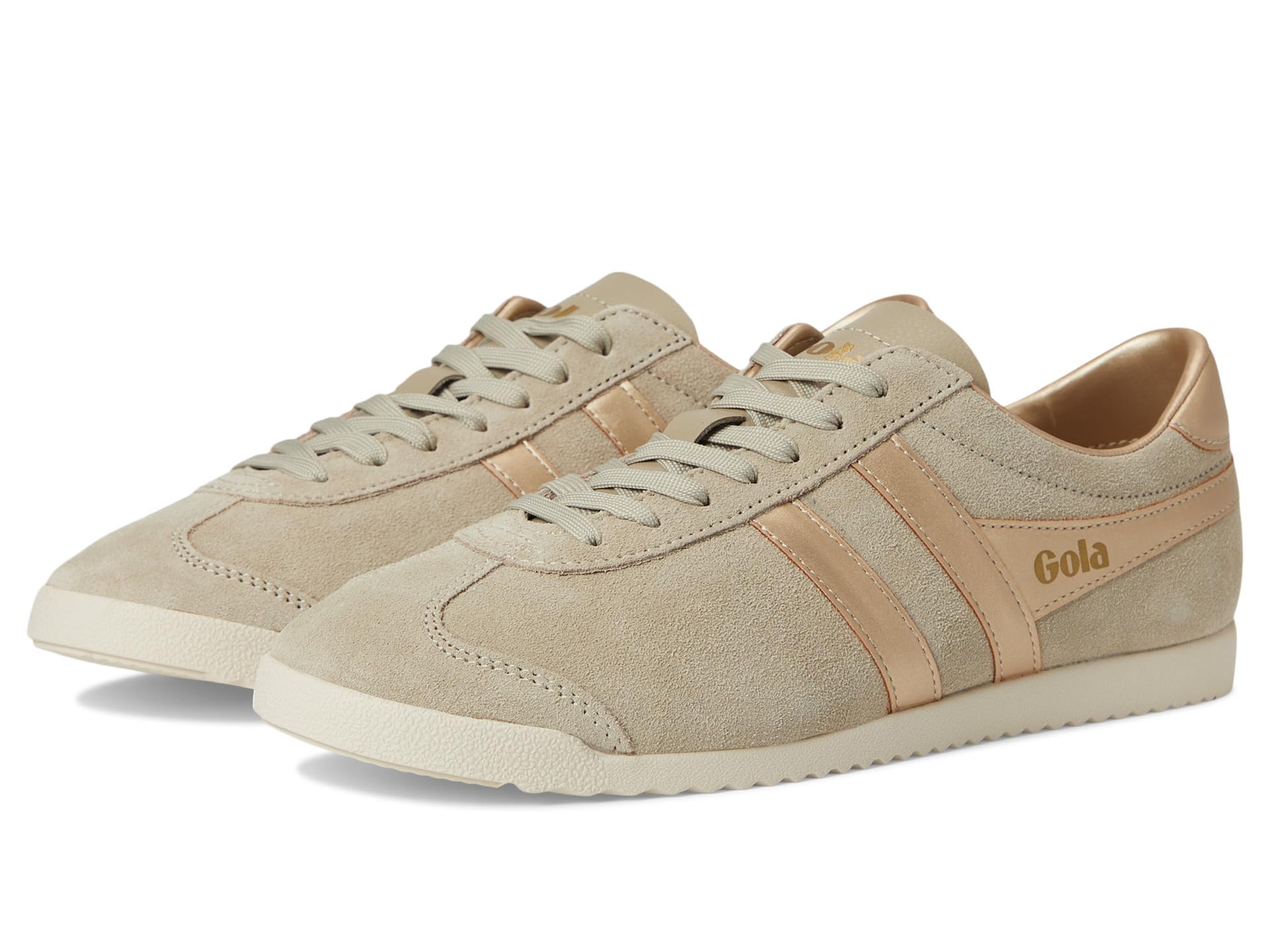 Gola Women's Bullet Pearl Sneaker, Bone, 9.5