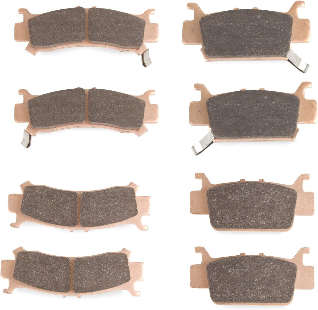 RANSOTO Brake Pads Compatible with 2019-2024 Honda Talon 1000 1000R 1000X, 2016-2025 Pioneer 1000 1000-5 1000-6 Sintered Metal Front & Rear Replaces 06451-HL4-A01, 06431-HL4-A01