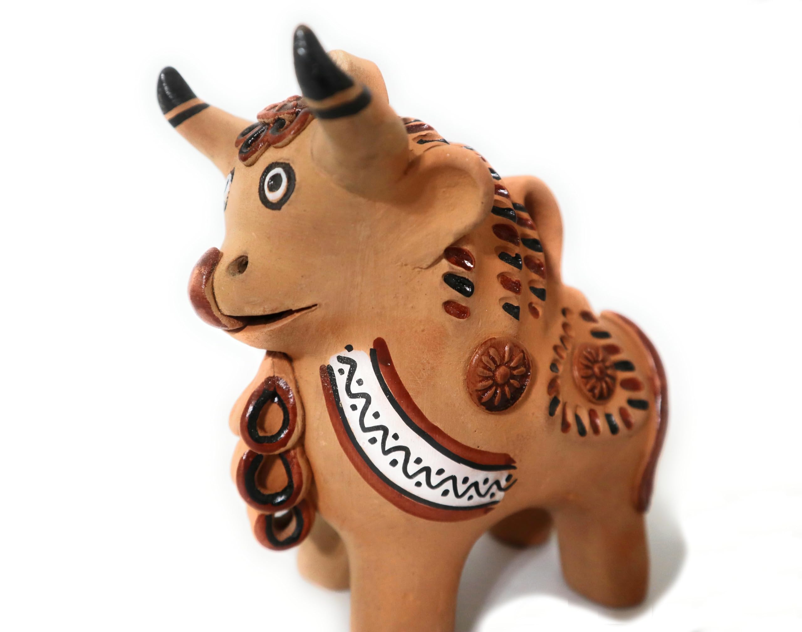 Amazon.com: Pucara Bull Torito de Pucara Hand Painted Peruvian