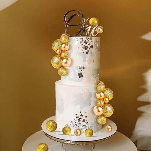 Miniatura 52 de 108 bolas para decoración de tartas, decoración de cupcakes, globos de espuma para hornear pasteles, boda, aniversario, decoración de cumpleaños