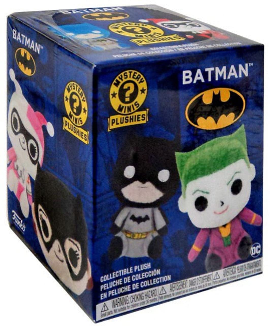 Blind Box Plush: DC - Batman (One Mystery Plush) Collectible Figure