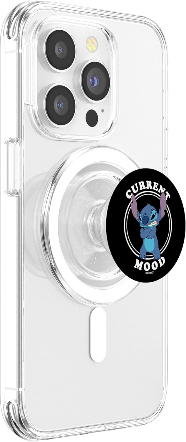 Disney Lilo and Stitch Angry Stitch Current Mood PopSockets PopGrip for MagSafe