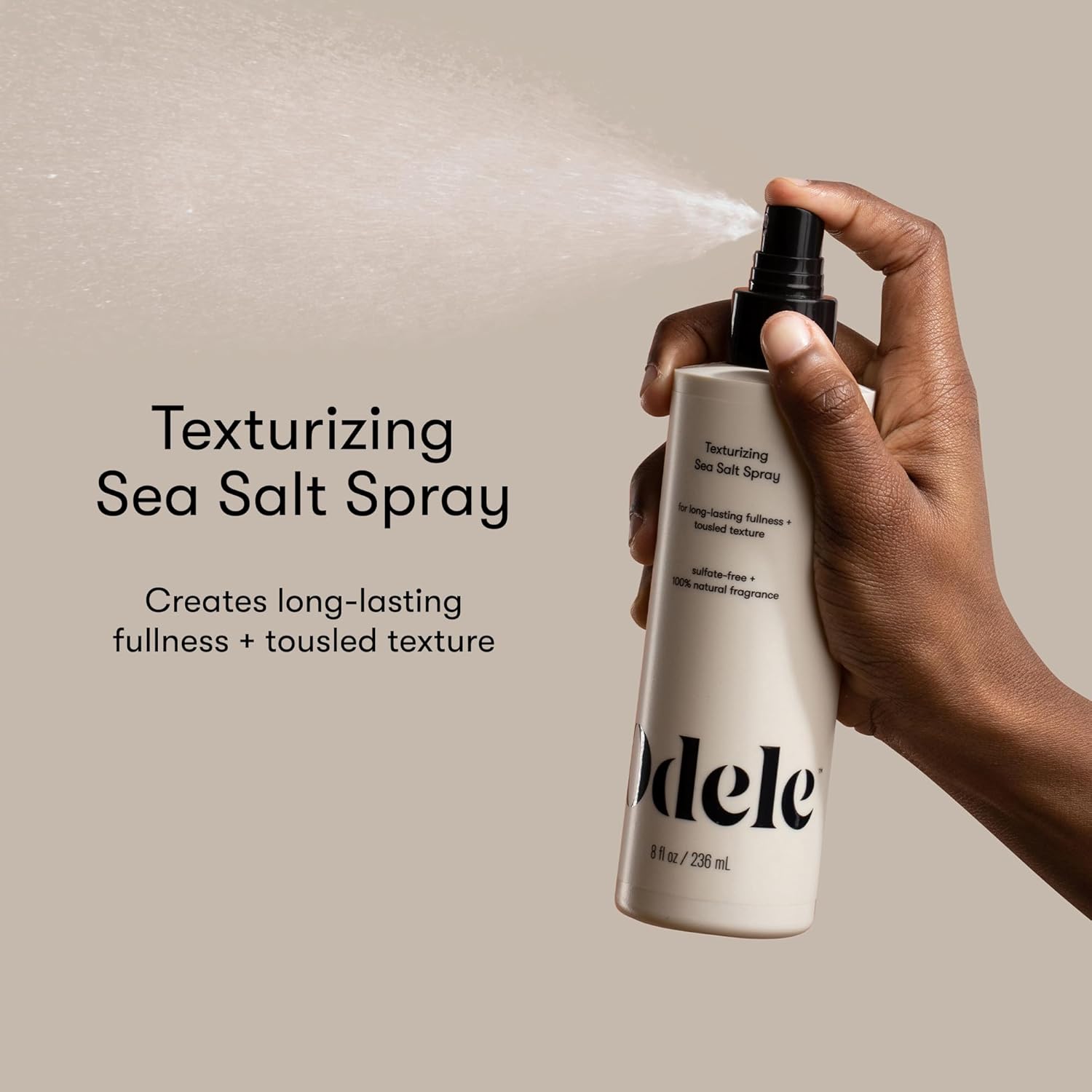 Odele Texturizing Sea Salt Spray, Boosts Volume & Creates Tousled Texture for Straight to Wavy Hair Types, 8 Fl Oz - Image 2