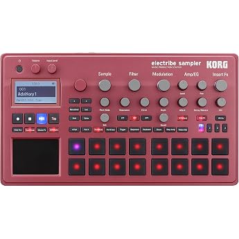 Korg ESX2-RD Electribe Sampler Music Production Station Red
