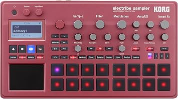 Korg electribe Sampler in ESX Red with V2.0 Software ELECTRIBE2SRD