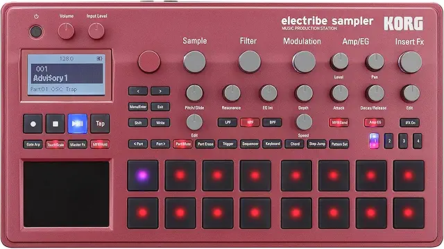 Korg Kronos ESX2 Electribe Sampler Stacja Produkcyjna - Czerwony