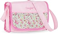 Vista 9 de Corolle Cochecito de muñeca de bebé para niñas, cochecito de bebé plegable de juguete para muñecas con diseño de carro, cochecito rosa