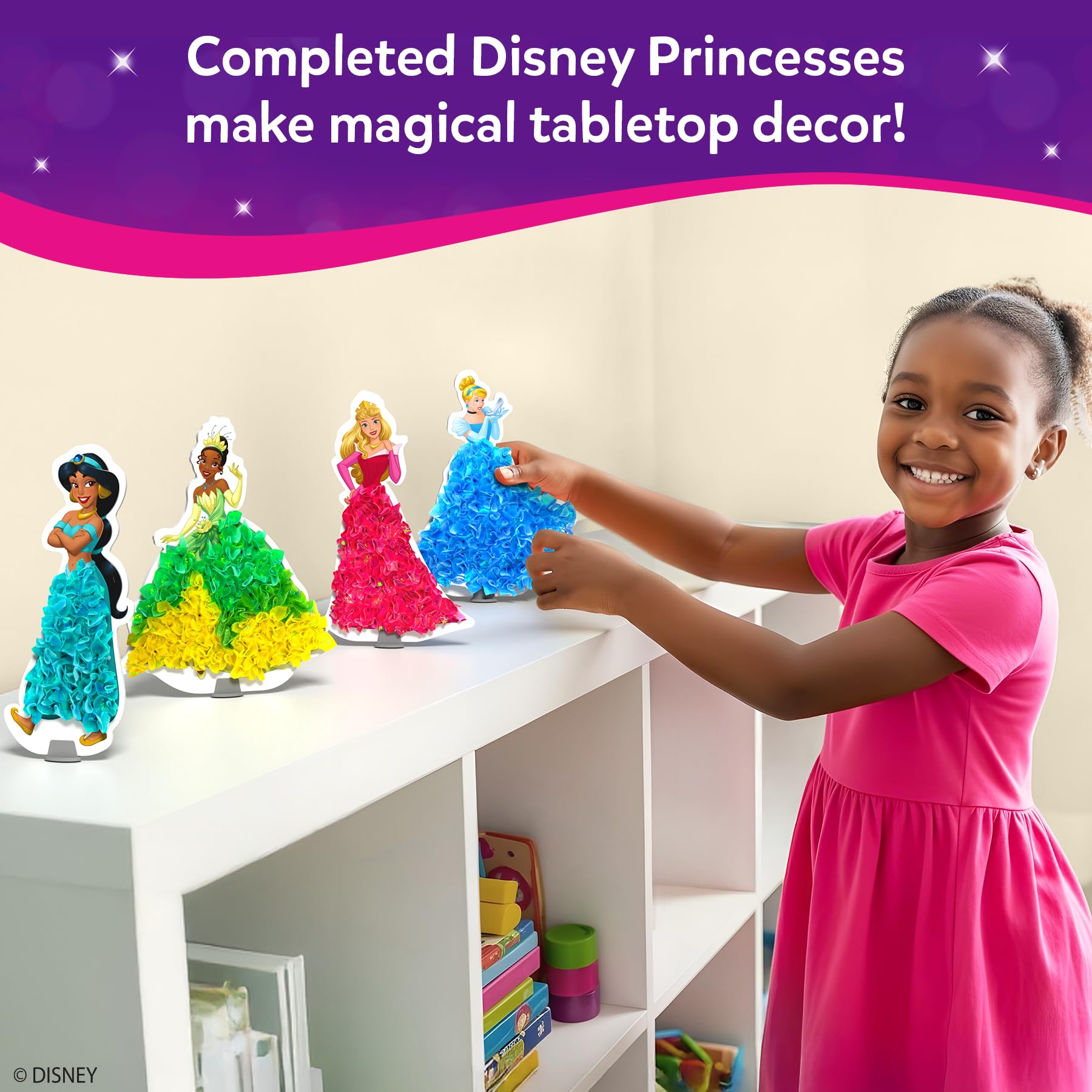 Skillmatics Disney Princess Poke-in Art Craft Kit -6 Skillmatics Disney Princess Poke-in Art Craft Kit -6