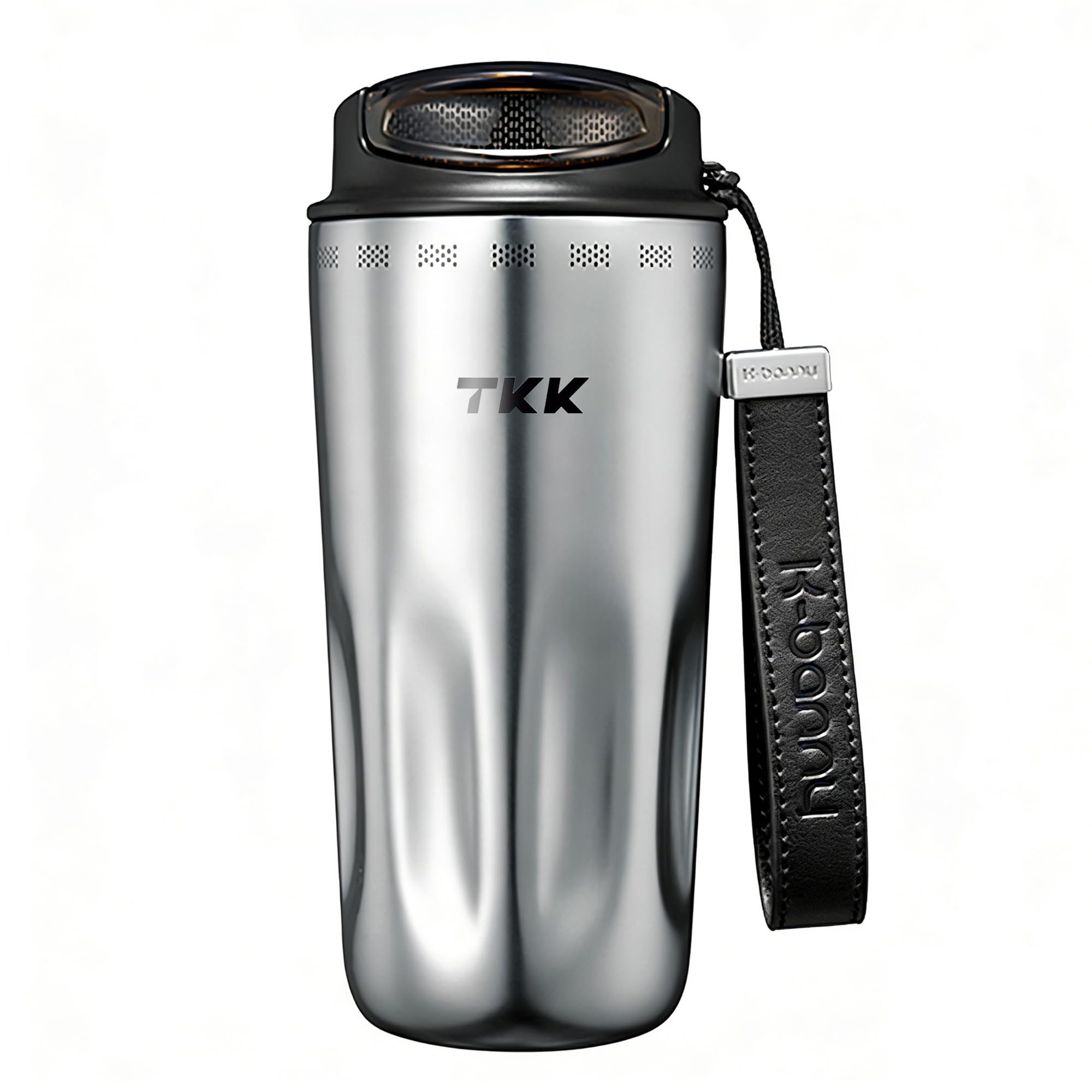 16oz Travel Coffee Mug, Ceramic Coated Interior, 316 Stainless Steel Liner, Leakproof Fli…