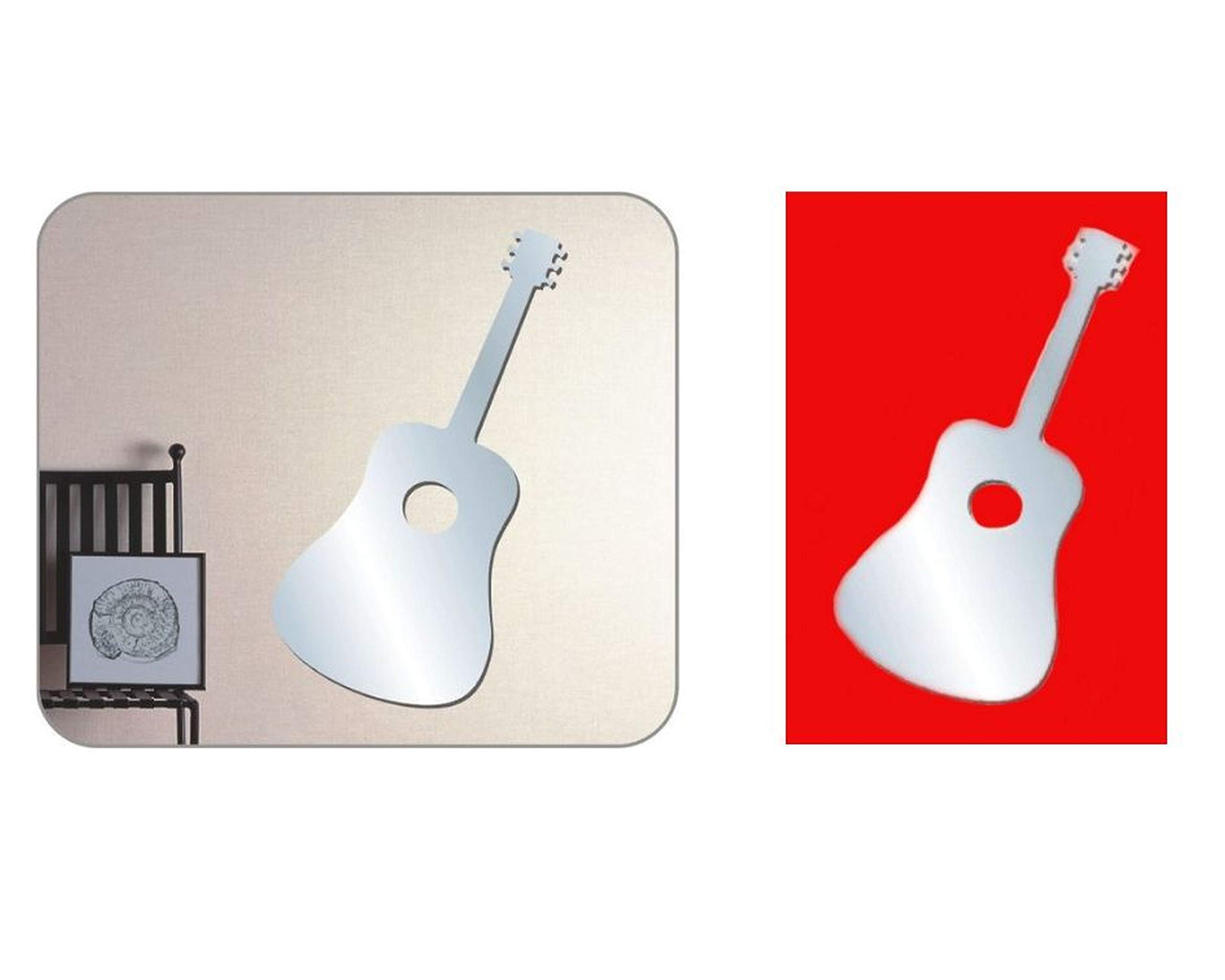 Bosphorus Aynalı Duvar Süsü (sticker) Gitar Şekilli
