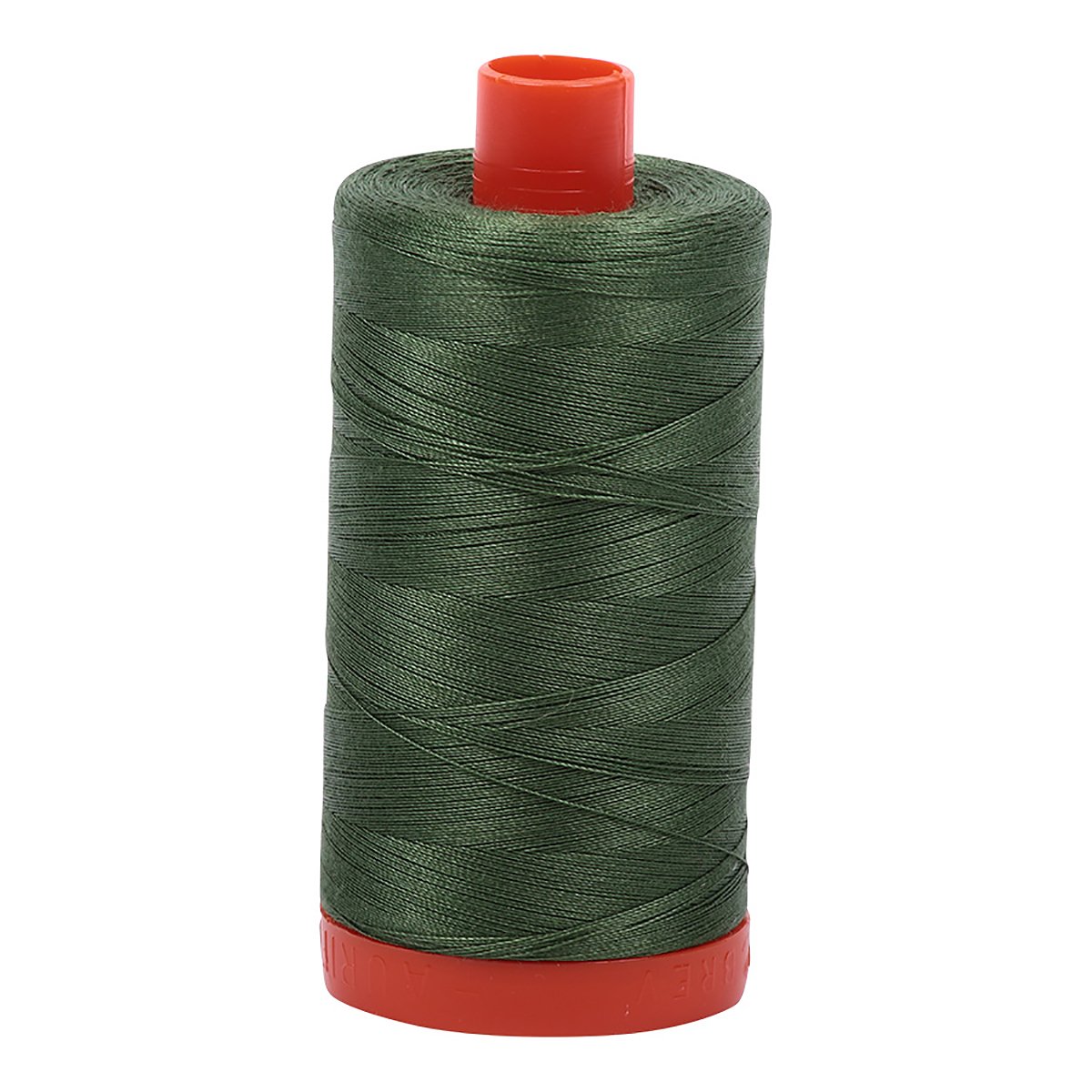AURIFIL USA 1,422yd-Very Dark Grass Green Aurifil Mako Cotton Thread Solid 50wt 1422yds