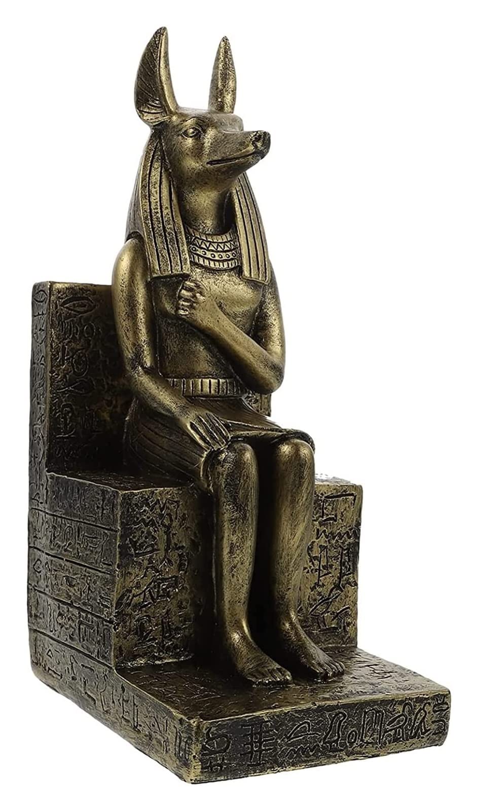 Amazon.com: ALDEPO Sculpture Tabletop Decor Statue Egyptian Anubis