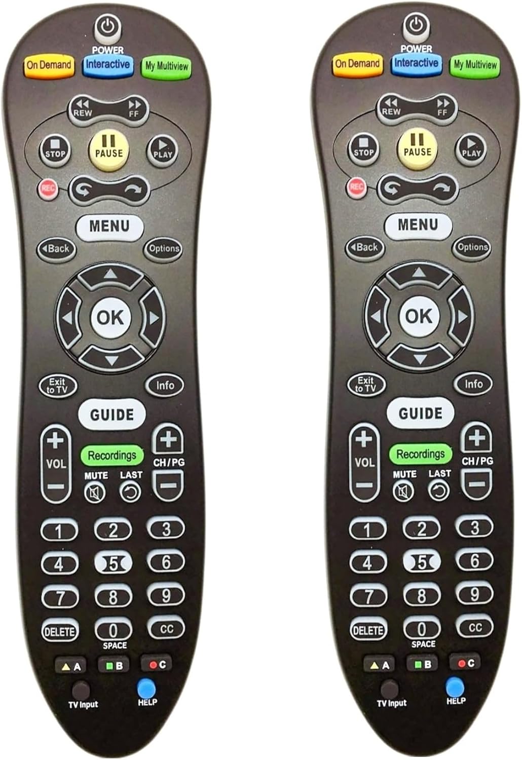 Universal Remote Control, S30 Remote Control, Multi-Function Digital Controls-1pack