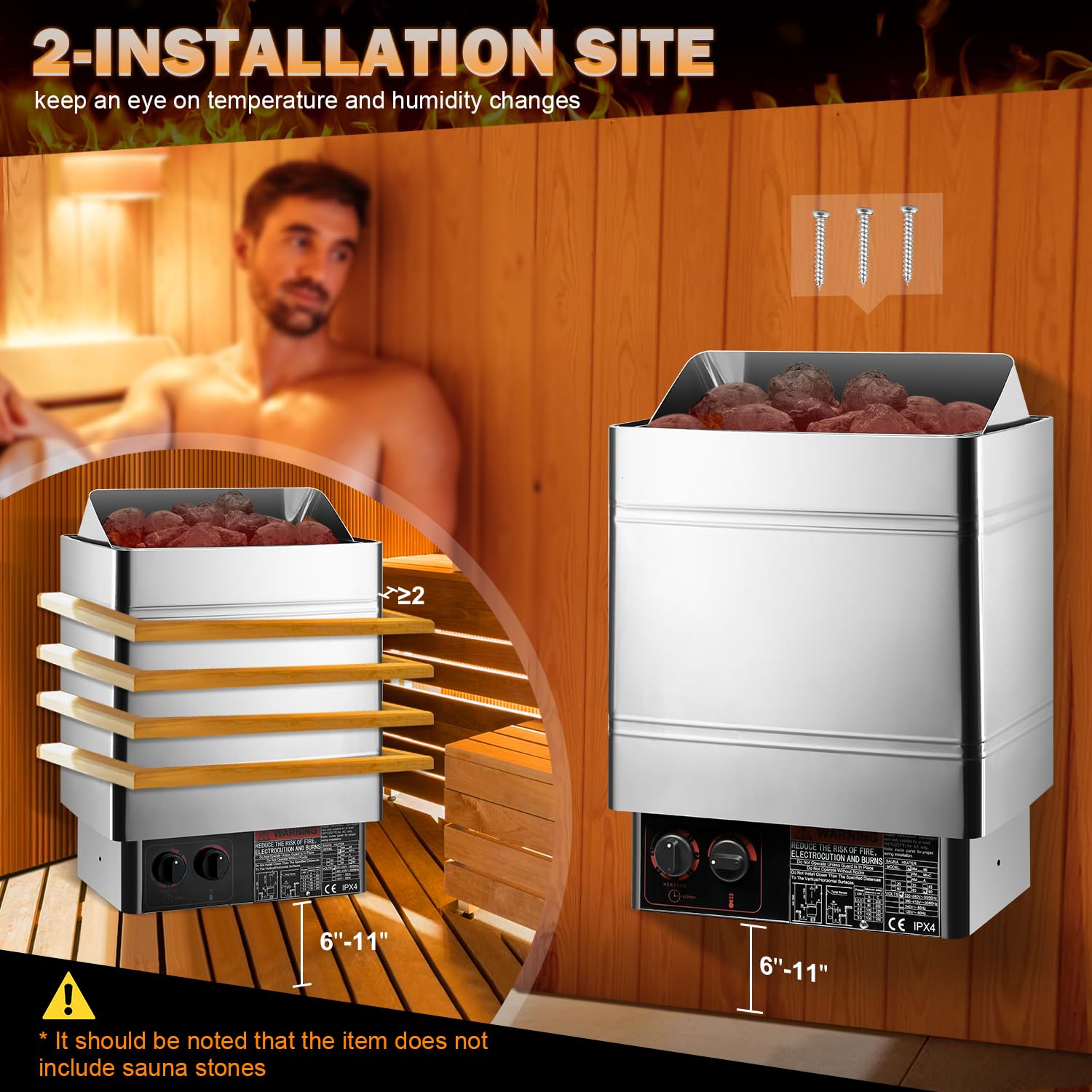 サウナヒーター 電気サウナヒーター 6kw Amazon.co.jp: 電気サウナヒーター 220V 6KW、コントローラー内蔵