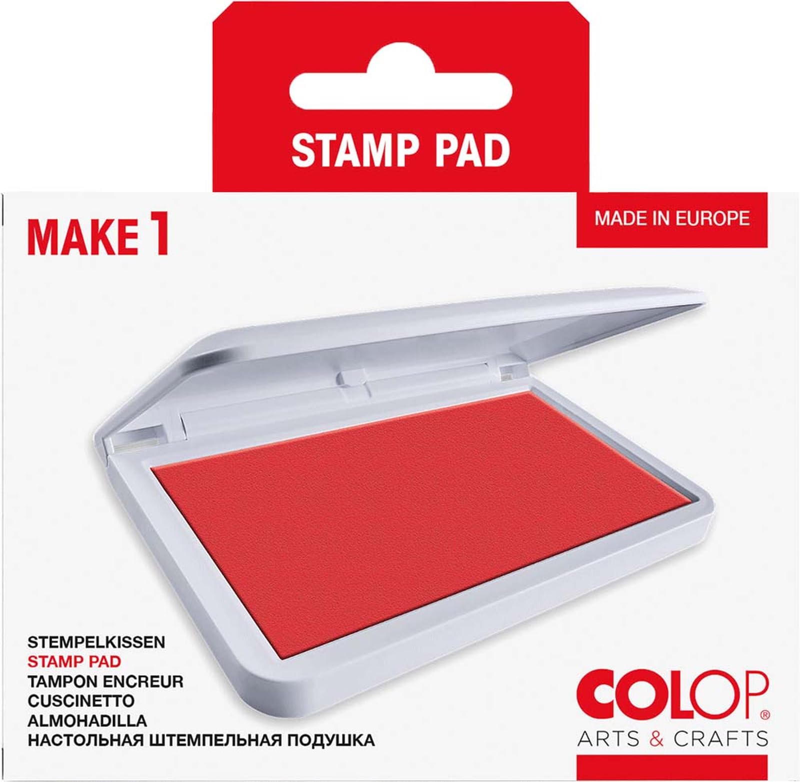 COLOP Woodies set di timbri in legno "Mix" con 12 motivi, timbri di riconoscimento e motivazionali in legno di faggio, dimensione: Ø 29 mm, incl. 2 tamponi di inchiostro, rosso e verde, 50 x 90 mm