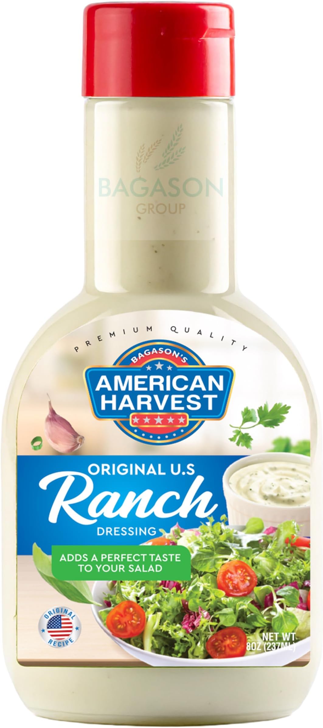 Original Ranch Salad Dressing Sauce, 237 ml