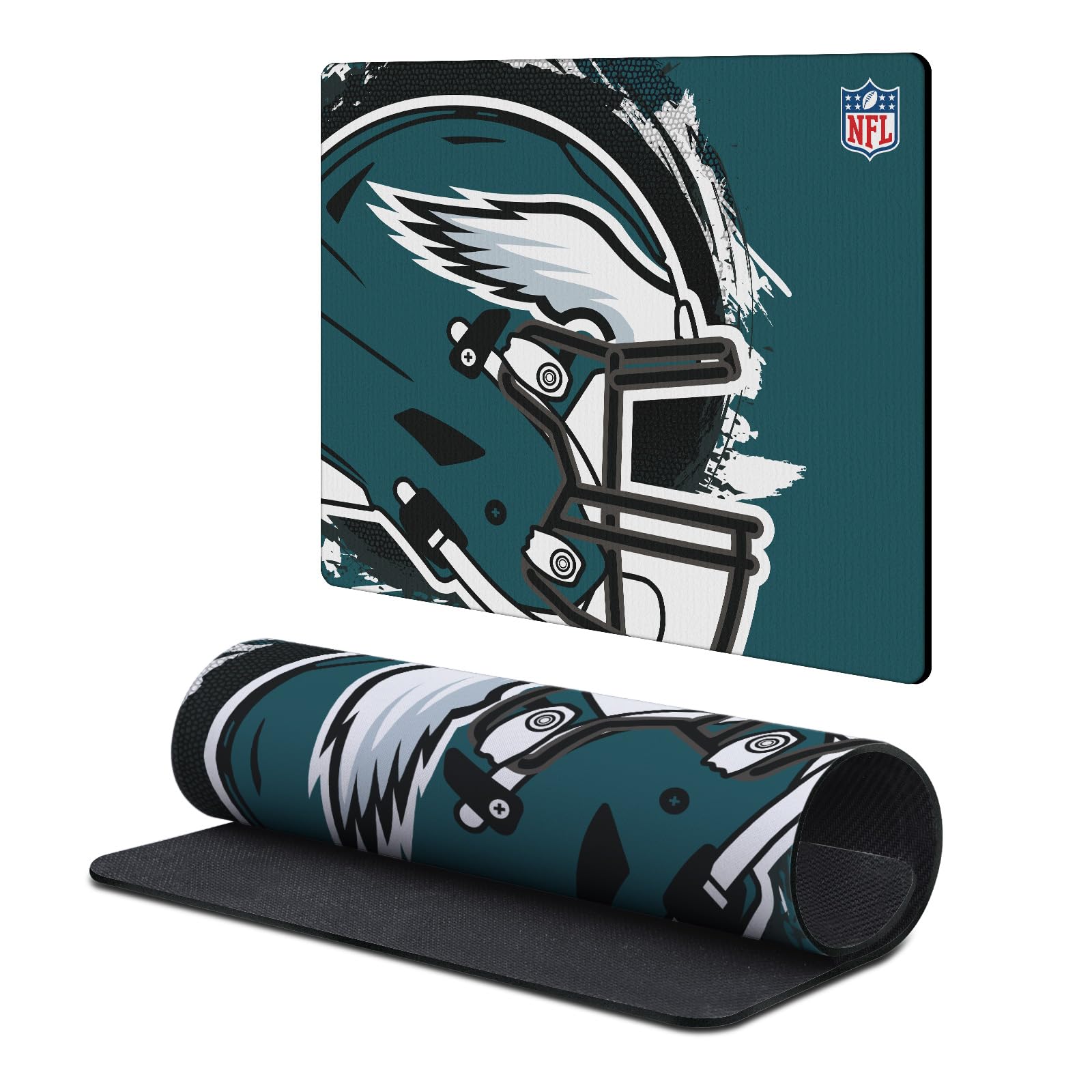 Head Case Designs Officially Licensed NFL Splatter Philadelphia Eagles 9.84 x 11.81 x 0.12 inches (250 x 300 mm) - S Gaming Office Desk PC Keyboard Mouse Mat Pad