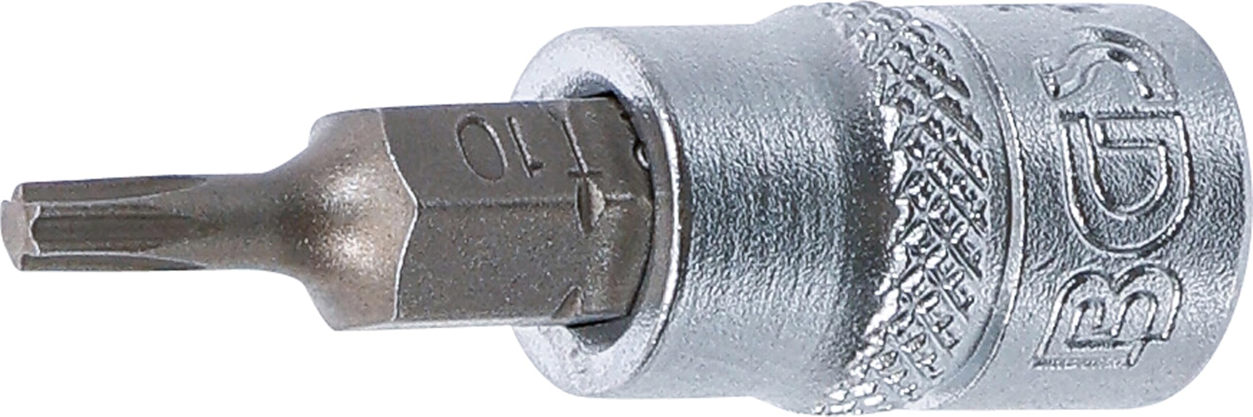 BGS 2590 | Bit Socket | 6.3 mm (1/4") Drive | T-Star (for Torx) T10