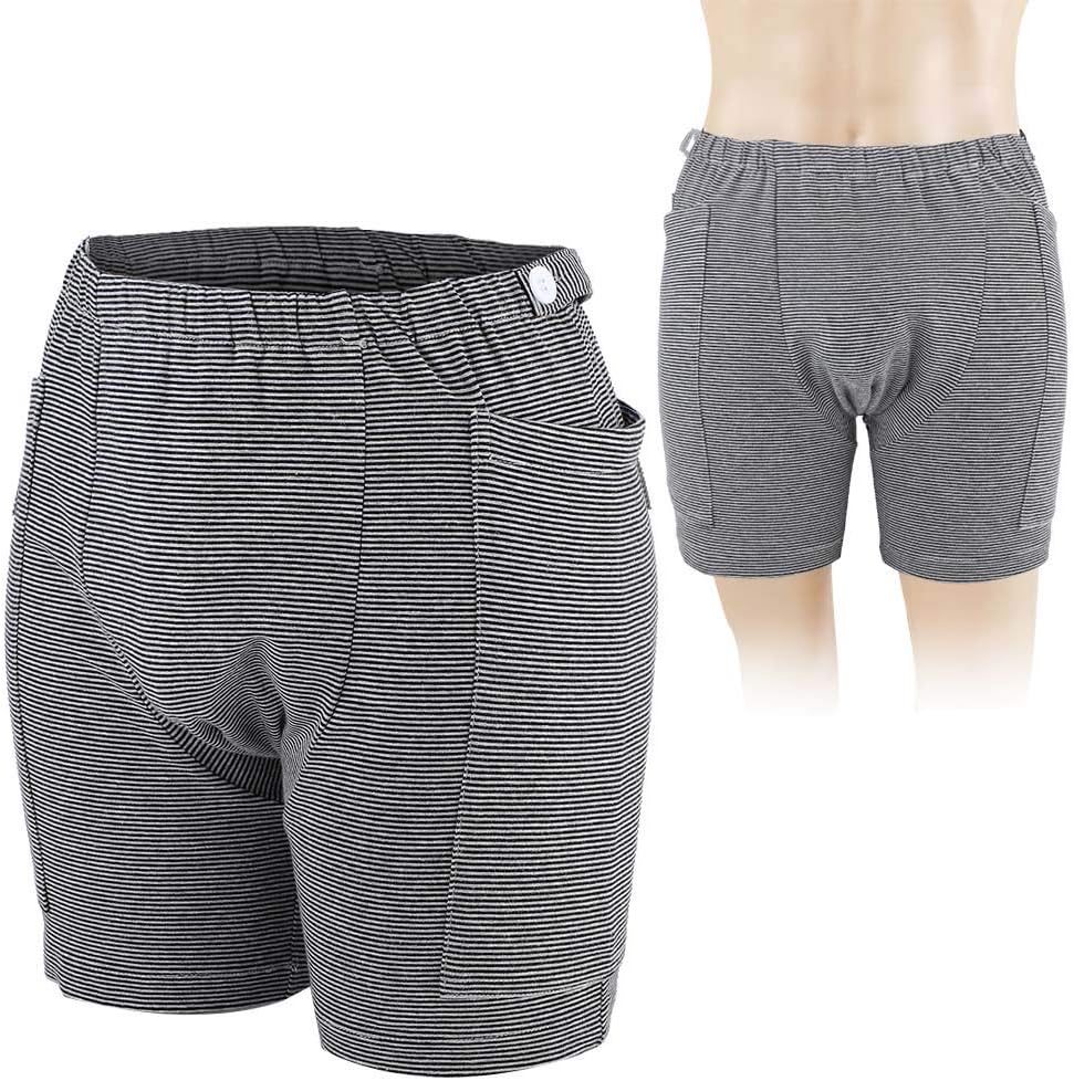 Incontinence Care Trousers, Urine Bag Pants Suitable for Elder Incontinent People to Prevent Embarrassed Scene (M-Men)