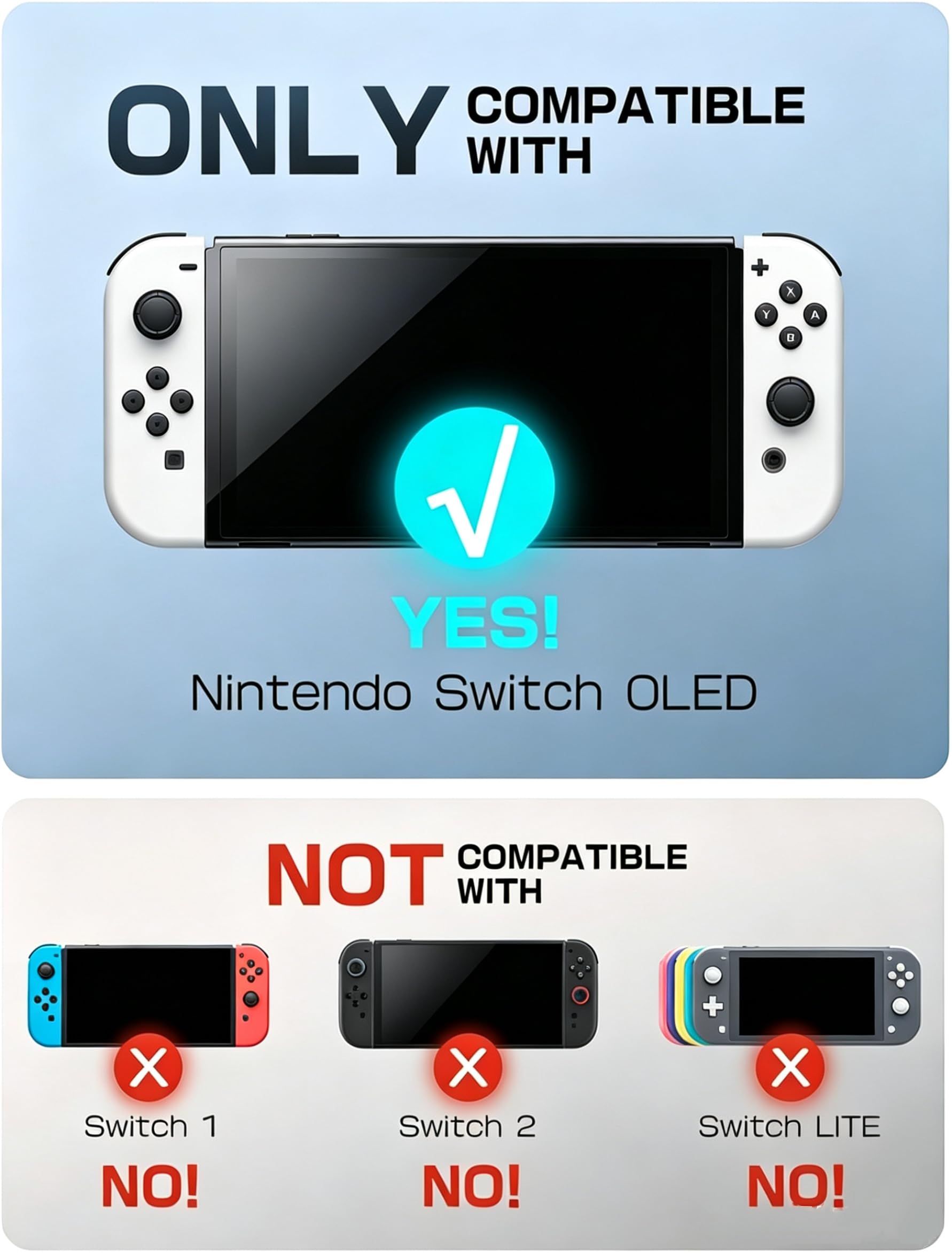 Amazon.com: Mumba Dockable Case for Nintendo Switch OLED 2021