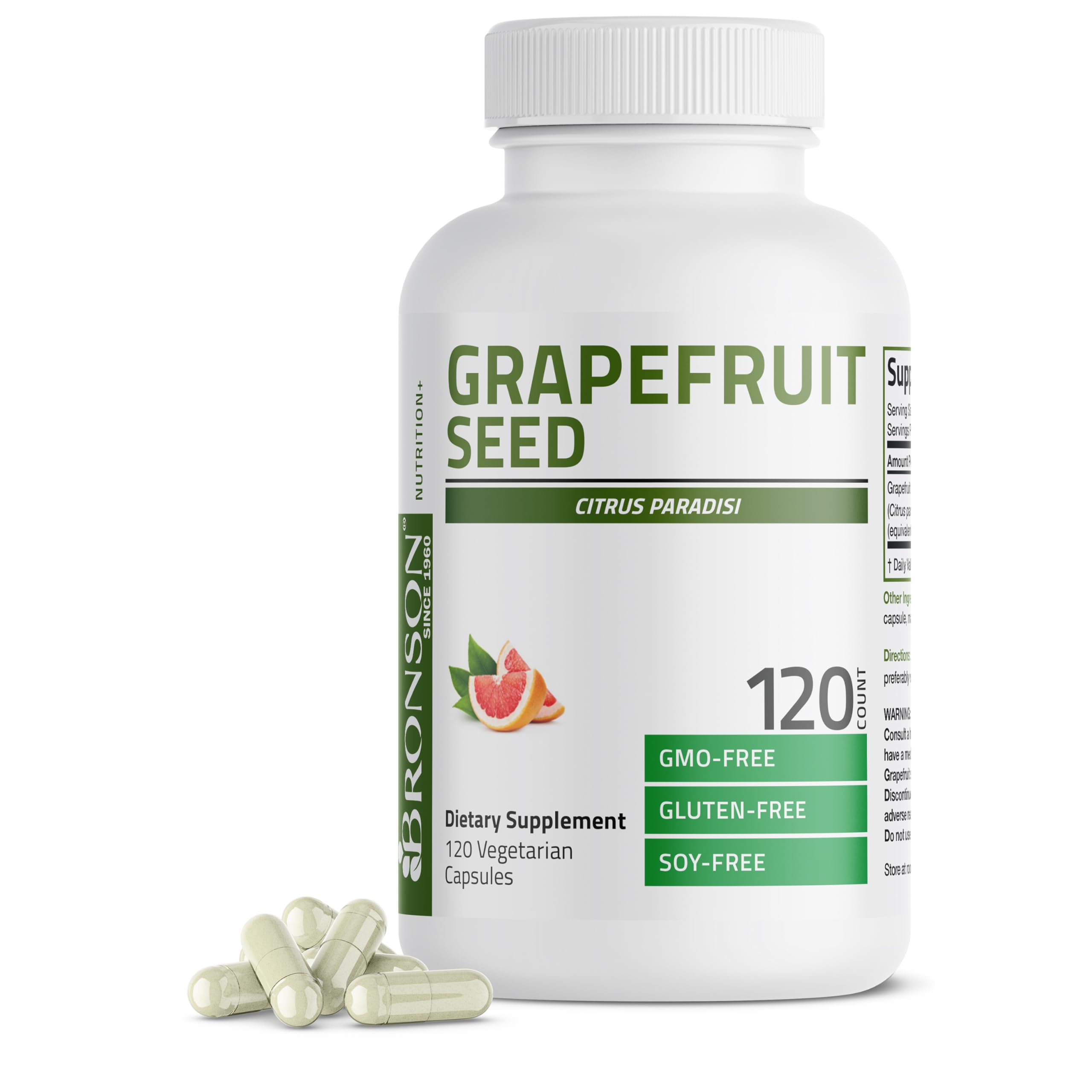 Amazon.com: Bronson Grapefruit Seed Extract Citrus per Serving