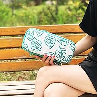 Vista 6 de Paquete de accesorios para interruptor para cruce de hojas de animales, funda de transporte para interruptor con soporte de juegos, protector