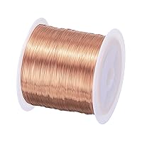 Vista 107 de MECCANIXITY - Alambre magnético de calibre 46 AWG - 0.04mm Hilo de cobre esmaltado - Bobina de alambre magnético de 14669 pies (4471m) - 50g Grado F