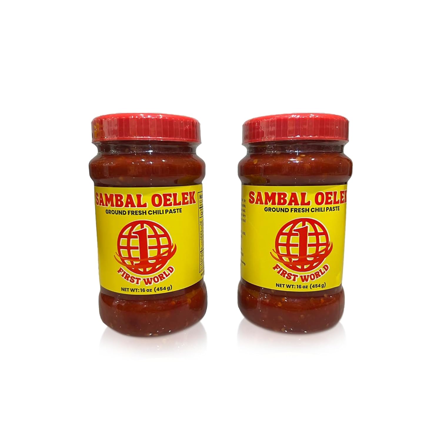 Amazon.com : SAMBAL OELEK GROUND CHILI PASTE ASIAN SPICY SAUCE, FIRST ...