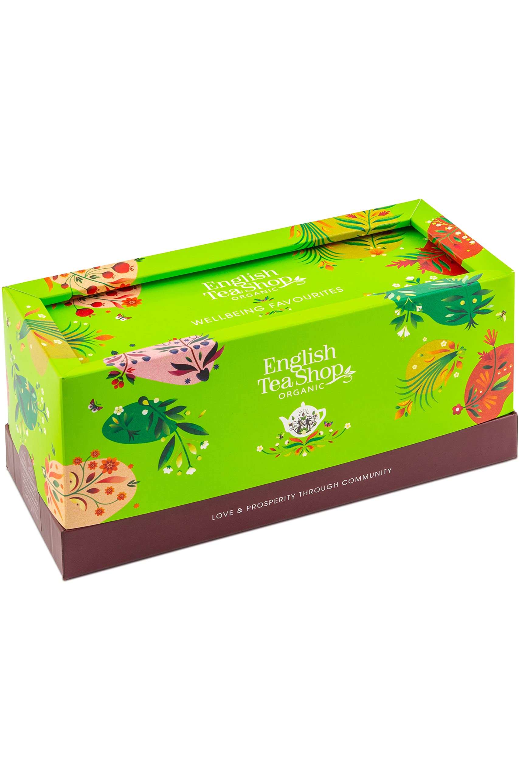 English Tea Shop Organic Wellbeing Favourites - 40 Tea Bag Sachets