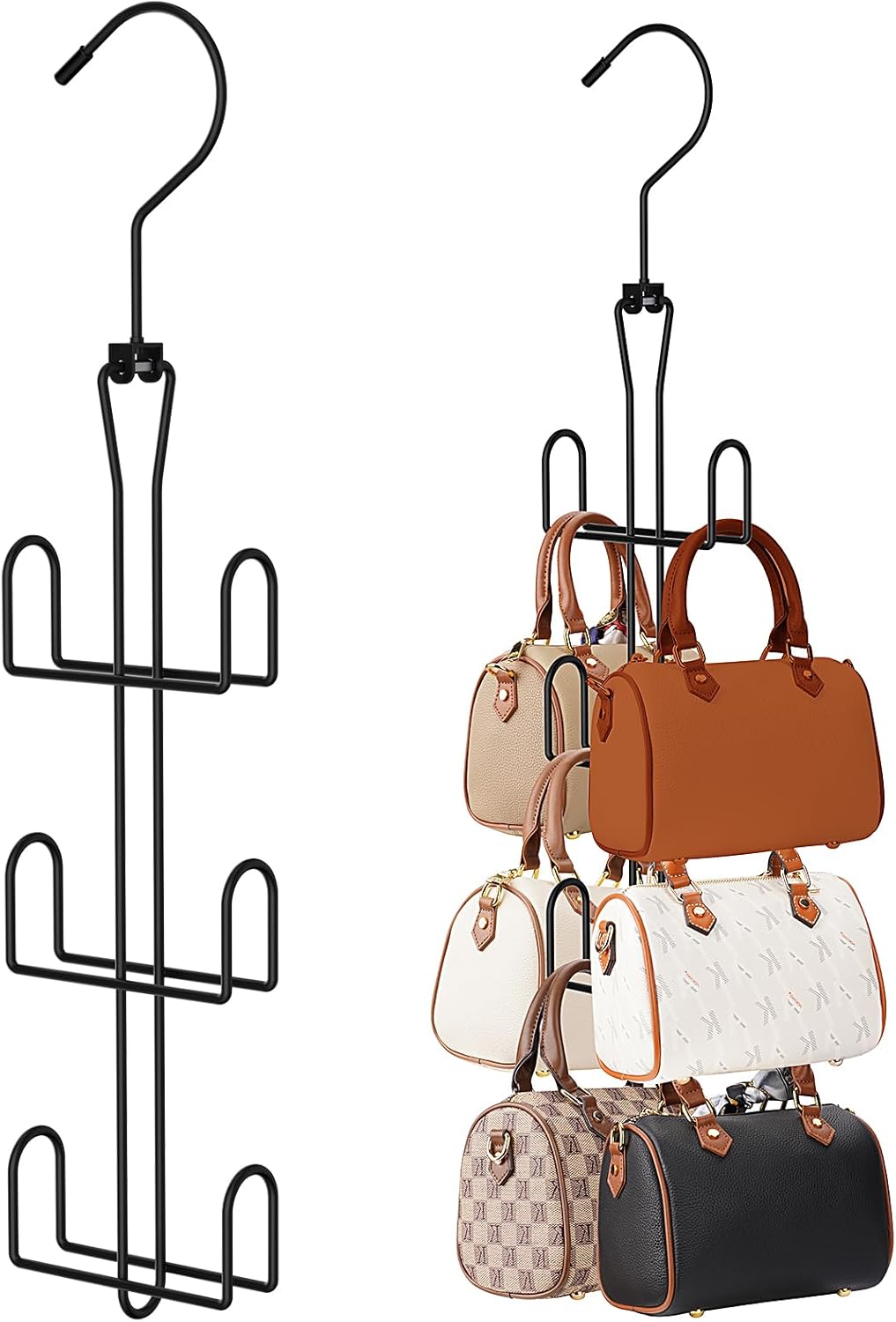 Ulimart Purse Hanger 2 Pack,Purse Organizer for Closet