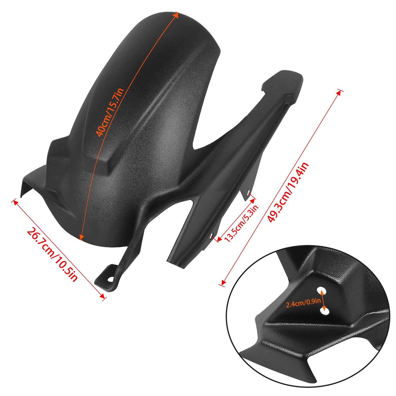 Guardabarros Trasero Hugger para NT1100 DCT NT 1100 2025 2026 Extensión De Rueda Trasera Protector contra Salpicaduras Accesorios Motocicleta
