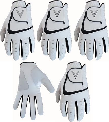 Value Golf, 5 gants blancs