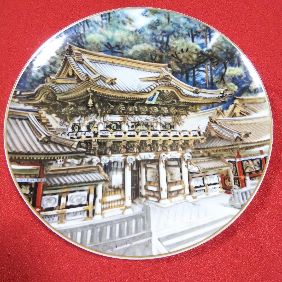 Amazon.co.jp: レトロ ノリタケ 日光東照宮 陽明門絵柄の飾り皿 Amazon.co.jp: レトロ ノリタケ 日光東照宮 陽明門絵柄の飾り皿