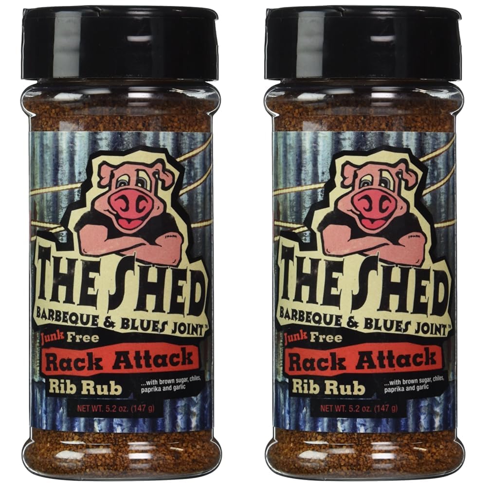 Amazon.com : Rack Attack Rib Rub5.2oz (Pack of 2) : Everything Else