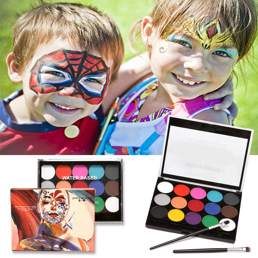 Spooktacular Creations Kit Trucco Per Bambini | 42 Matite Colorate Per Viso E Corpo | Ipoallergenico E Lavabile | Per Halloween, Feste E Carnevale - 2