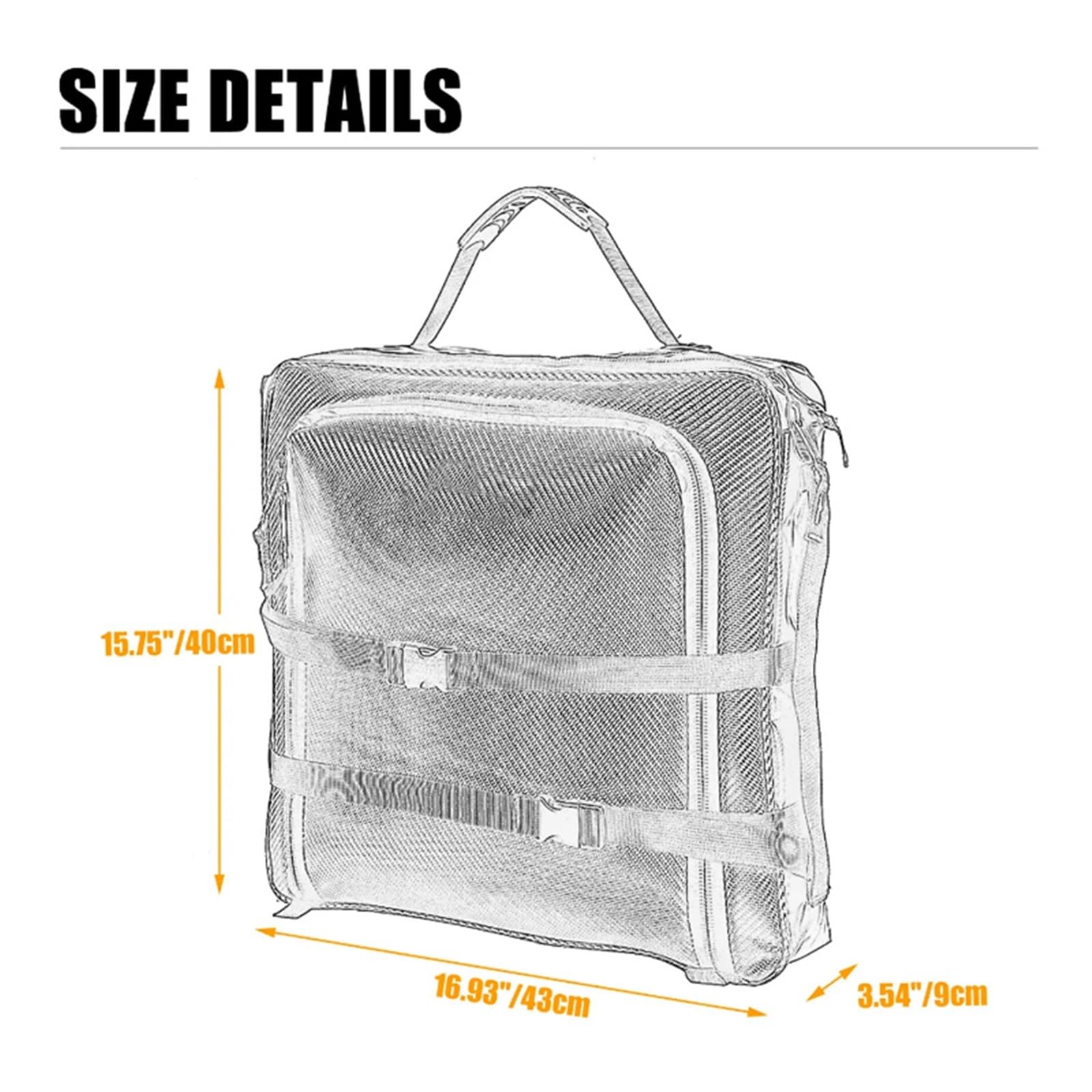 Bolsa De Almacenamiento Debajo del Asiento para Can Am Maverick X3 (2017-2021), PVC, Resistente Al Agua, Antichoque, para Herramientas UTV