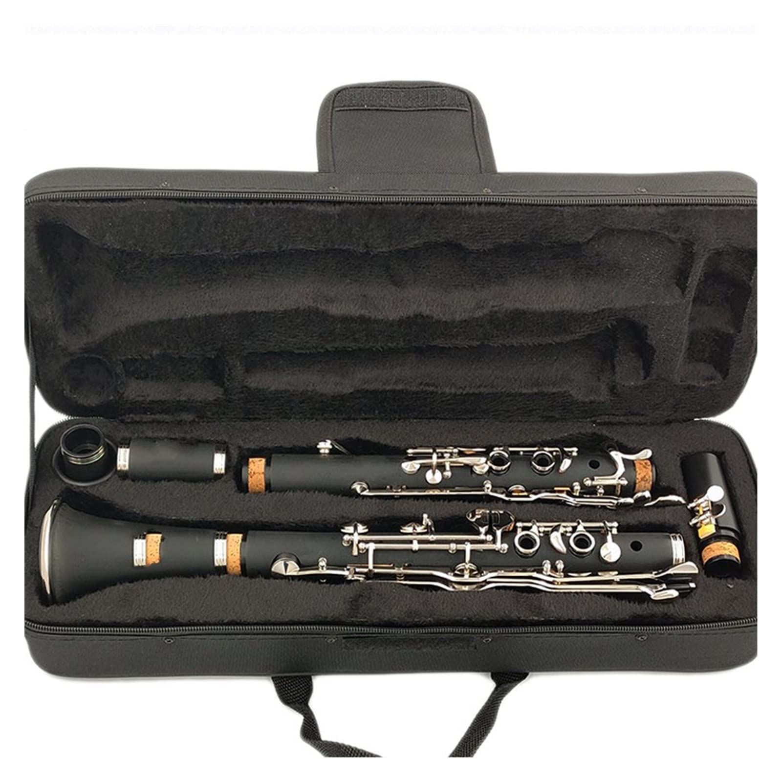 Amazon.co.jp: ZUOMU ドイツ G調 18/20キー クラリネット ABS樹脂