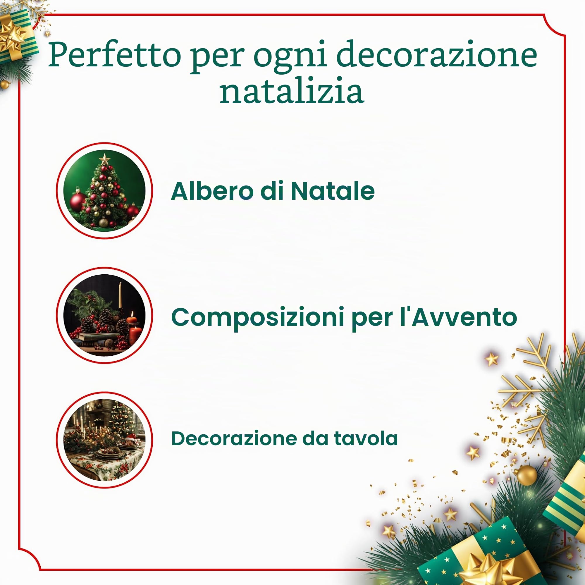 HEITMANN DECO Christmas - Set di 49 palline per albero di Natale, decorazione natalizia azzurro, blu, argento da appendere - Assortimento di palline di plastica